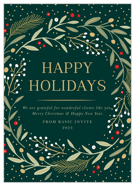 business holiday cards